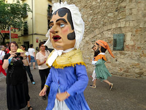 Arribada de la Flama del Canig&oacute; 2014