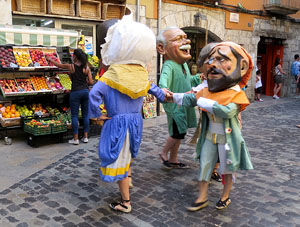 Arribada de la Flama del Canig&oacute; 2014