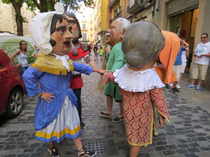 Arribada de la Flama del Canig&oacute; 2014