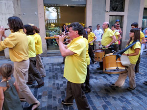 Arribada de la Flama del Canig&oacute; 2014