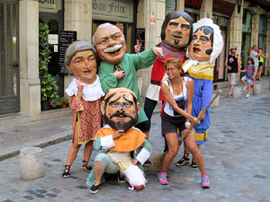 Arribada de la Flama del Canig&oacute; 2014