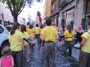 Arribada de la Flama del Canig&oacute; 2014