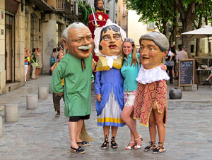 Arribada de la Flama del Canig&oacute; 2014