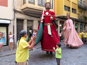 Arribada de la Flama del Canig&oacute; 2014