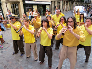 Arribada de la Flama del Canig&oacute; 2014