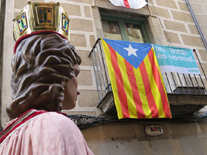 Arribada de la Flama del Canig&oacute; 2014