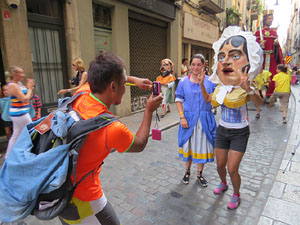 Arribada de la Flama del Canig&oacute; 2014