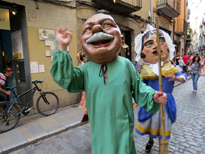 Arribada de la Flama del Canig&oacute; 2014