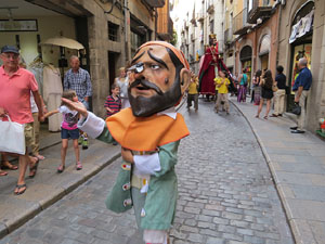 Arribada de la Flama del Canig&oacute; 2014