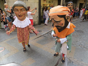 Arribada de la Flama del Canig&oacute; 2014