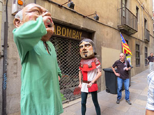 Arribada de la Flama del Canig&oacute; 2014