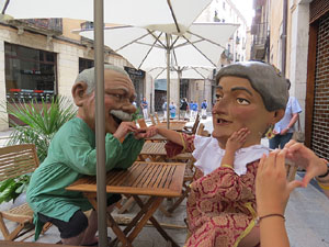 Arribada de la Flama del Canig&oacute; 2014