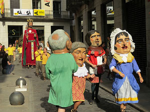 Arribada de la Flama del Canig&oacute; 2014