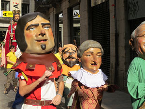 Arribada de la Flama del Canig&oacute; 2014