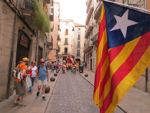 Arribada de la Flama del Canig&oacute; 2014