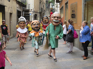 Arribada de la Flama del Canig&oacute; 2014