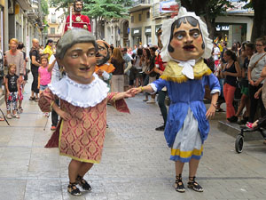 Arribada de la Flama del Canig&oacute; 2014