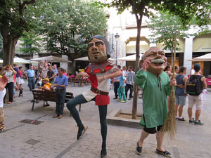 Arribada de la Flama del Canig&oacute; 2014