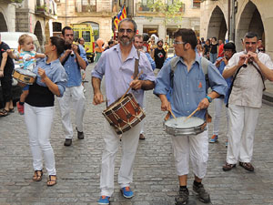 Arribada de la Flama del Canig&oacute; 2014