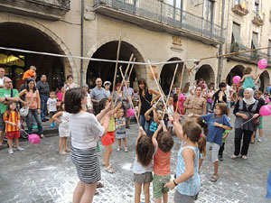 Arribada de la Flama del Canig&oacute; 2014