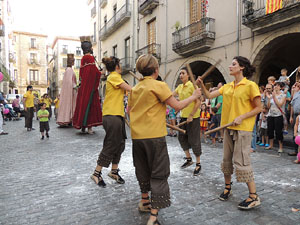 Arribada de la Flama del Canig&oacute; 2014