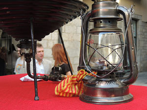 Arribada de la Flama del Canig&oacute; 2014