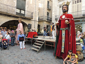 Arribada de la Flama del Canig&oacute; 2014