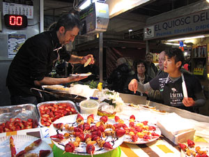 Girona10. Mercat del Lle&oacute;. Tastets gastron&ograve;mics