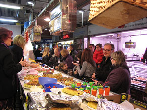 Girona10. Mercat del Lle&oacute;. Tastets gastron&ograve;mics