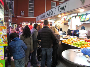 Girona10. Mercat del Lle&oacute;. Tastets gastron&ograve;mics
