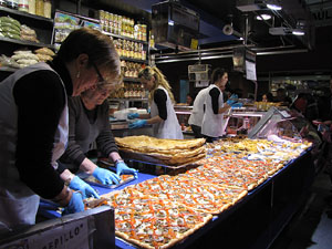 Girona10. Mercat del Lle&oacute;. Tastets gastron&ograve;mics