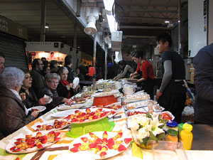 Girona10. Mercat del Lle&oacute;. Tastets gastron&ograve;mics