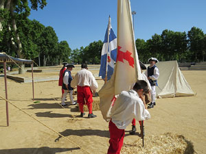 Girona resisteix! Jornades de recreaci&oacute; hist&ograve;rica de la Guerra de Successi&oacute;. El campament barroc