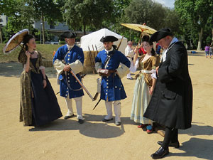 Girona resisteix! Jornades de recreaci&oacute; hist&ograve;rica de la Guerra de Successi&oacute;. El campament barroc