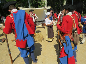 Girona resisteix! Jornades de recreaci&oacute; hist&ograve;rica de la Guerra de Successi&oacute;. El campament barroc