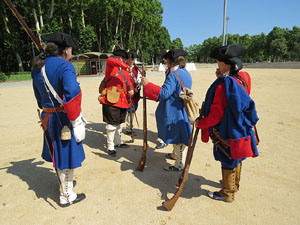 Girona resisteix! Jornades de recreaci&oacute; hist&ograve;rica de la Guerra de Successi&oacute;. El campament barroc
