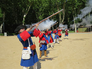 Girona resisteix! Jornades de recreaci&oacute; hist&ograve;rica de la Guerra de Successi&oacute;. El campament barroc
