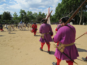 Girona resisteix! Jornades de recreaci&oacute; hist&ograve;rica de la Guerra de Successi&oacute;. El campament barroc