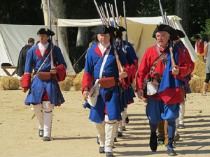 Girona resisteix! Jornades de recreaci&oacute; hist&ograve;rica de la Guerra de Successi&oacute;. El campament barroc
