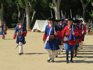 Girona resisteix! Jornades de recreaci&oacute; hist&ograve;rica de la Guerra de Successi&oacute;. El campament barroc