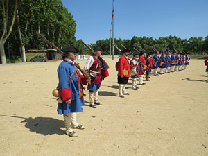 Girona resisteix! Jornades de recreaci&oacute; hist&ograve;rica de la Guerra de Successi&oacute;. El campament barroc