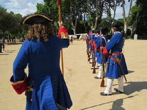 Girona resisteix! Jornades de recreaci&oacute; hist&ograve;rica de la Guerra de Successi&oacute;. El campament barroc