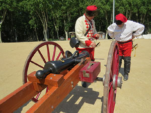 Girona resisteix! Jornades de recreaci&oacute; hist&ograve;rica de la Guerra de Successi&oacute;. El campament barroc