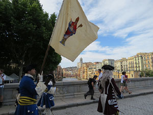 Girona resisteix! Jornades de recreaci&oacute; hist&ograve;rica de la Guerra de Successi&oacute;. Presentaci&oacute; de la recreaci&oacute;