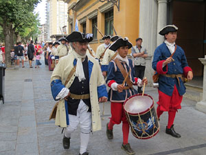 Girona resisteix! Jornades de recreaci&oacute; hist&ograve;rica de la Guerra de Successi&oacute;. Presentaci&oacute; de la recreaci&oacute;