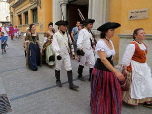 Girona resisteix! Jornades de recreaci&oacute; hist&ograve;rica de la Guerra de Successi&oacute;. Presentaci&oacute; de la recreaci&oacute;