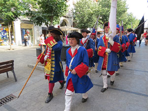 Girona resisteix! Jornades de recreaci&oacute; hist&ograve;rica de la Guerra de Successi&oacute;. Presentaci&oacute; de la recreaci&oacute;
