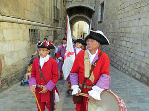 Girona resisteix! Jornades de recreaci&oacute; hist&ograve;rica de la Guerra de Successi&oacute;. Presentaci&oacute; de la recreaci&oacute;
