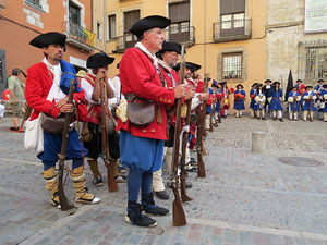 Girona resisteix! Jornades de recreaci&oacute; hist&ograve;rica de la Guerra de Successi&oacute;. Presentaci&oacute; de la recreaci&oacute;