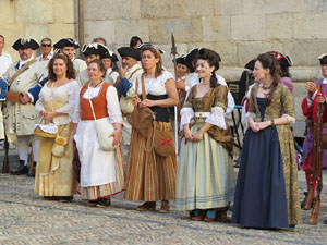 Girona resisteix! Jornades de recreaci&oacute; hist&ograve;rica de la Guerra de Successi&oacute;. Presentaci&oacute; de la recreaci&oacute;